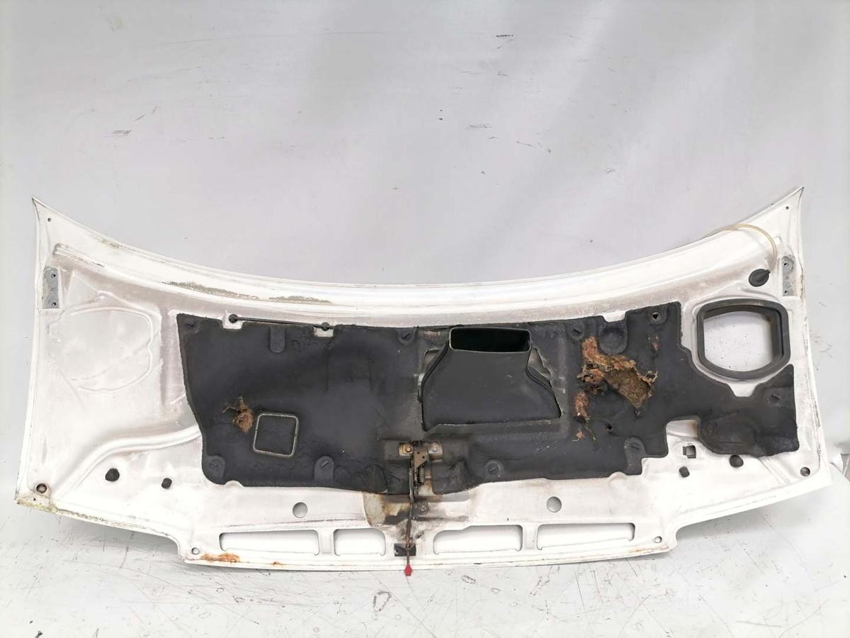 VW T4 original Motorhaube R902 weiß Kurzer Vorderwagen Bj.1997